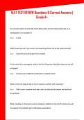 ALAT TEST REVIEW Questions & Correct Answers &vert;  Grade A&plus;
