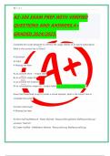 AZ-104 EXAM PREP&period;WITH VERIFIED QUESTIONS AND ANSWERS&period;A&plus; GRADED&period;2024&sol;2025&period;