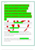 SOCS 185 TEST BANK MIDTERM AND FINAL EXAM NEWEST 2024 ACTUAL EXAM QUESTIONS AND CORRECT DETAILED ANSWERS WITH RATIONALES &lpar;VERIFIED ANSWERS&rpar; &vert;ALREADY GRADED A&plus;&period;