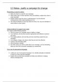 Criminology Unit 1 - 3&period;3 - Justify a campaign for change