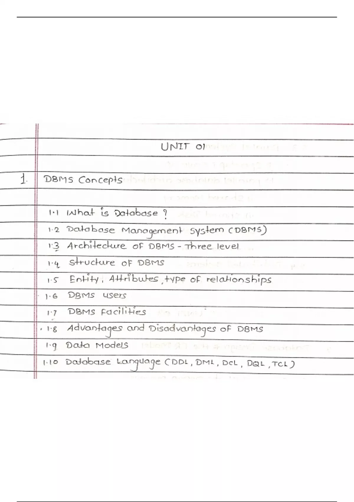 Very simple and useful clean and neet hand written notes "Comprehensive ...