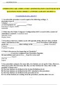 AMB 400 EPIC CERTIFICATION COMPILATION EXAMS BUNDLED AS ONE IN THIS PACKAGE  &vert;NEW&excl;&excl;&excl;