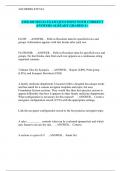 AMB 400 2023&sol;24 EXAM QUESTIONS WITH CORRECT ANSWERS ALREADY GRADED A&plus;