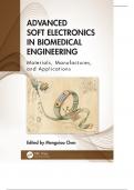 Advanced Soft Electronics in Biomedical Engineering&colon; Materials&comma; Manufactures&comma; and Applications 1st Edition 2024 with complete solutions