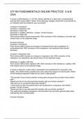 ATI FUNDAMENTALS PRACTICE TEST B