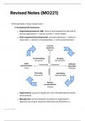 Class Notes from Master Slide Decks for QST MO221 &lpar;Spring 2024&rpar; - Everything You Need For Your Exams