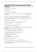 DAT EXAM STUDY Exam Questions & Verified Solutions&period;
