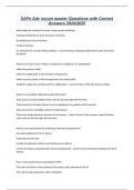 SAFe Adv scrum master Questions with Correct Answers 2024&sol;2025