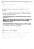 FIELD TECH II - III CONVENTIONAL QUESTIONS WITH VERIFIED ANSWERS ALREADY GRADED A&plus;