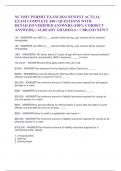 NC DMV PERMIT EXAM 2024 NEWEST ACTUAL EXAM COMPLETE 400&plus; QUESTIONS WITH DETAILED VERIFIED ANSWERS &lpar;100&percnt; CORRECT ANSWERS&rpar; &sol; ALREADY GRADED A&plus; &sol;&sol; BRAND NEW&excl;