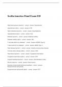 ScribeAmerica Final Exam ED&period;