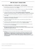BIO 181 Exam 1 &lowbar;General biology 1&lpar;with correct answers&rpar;