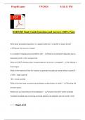 REHS&sol;RS Study Guide Questions and Answers &lpar;100&percnt; Pass&rpar;
