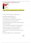 IBCLC Exam Prep Questions and Answers &lpar;100&percnt; Pass