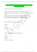 RBT Training Questions and answers&comma; 100&percnt; Accurate answers&period; Graded A&plus;