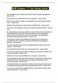SPM Chapter 11 Test Study Guide 