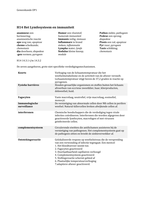 Afweersysteem & lymfestelsel Hoofstuk14 Anatomie & Fysiologie