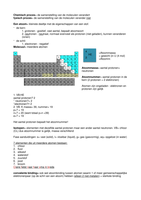 Chemie samenvatting Blok 1.1