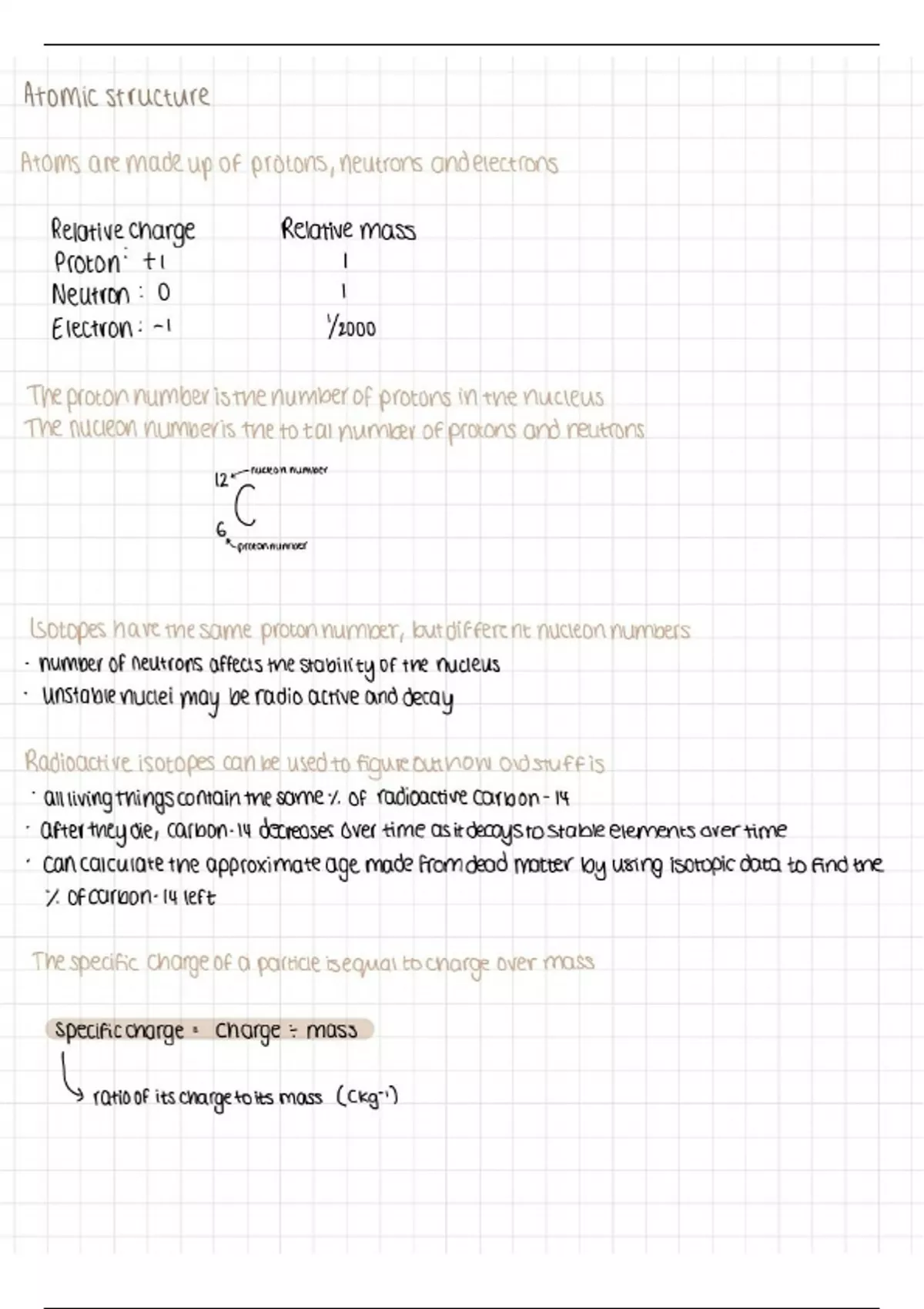 Summary Physics AQA A level - Particles all you need to know - Unit 1 ...