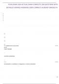 TESOLEXAM 2024 ACTUAL EXAM COMPLETE 200 QUESTIONS WITH DETAILED VERIFIED ANSWERS &lpar;100&percnt; CORRECT&rpar; ALREADY GRADED A&plus;