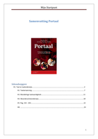Samenvatting Portaal - Verdiepen in taalontwikkeling - Mijn Startpunt