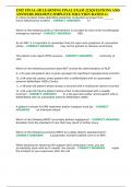 EMT FINAL-JB LEARNING FINAL EXAM 221QUESTIONS AND ANSWERS 2024&sol;2025 COMPLETE SOLUTION RATED A&plus;