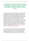 ATLS PRE-TEST &sol; LATEST ATLS PRE-TEST ACTUAL QUESTIONS AND CORRECT DETAILED ANSWERS &lpar;100&percnt; CORRECT VERIFIED ANSWERS&rpar; LATEST UPDATES 2024 &vert;ALREADY GRADED A&plus; &lpar;BRAND NEW&excl;&excl;&rpar;