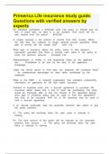 Primerica Life insurance study guide&period;