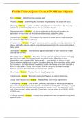 Florida Claims Adjuster Exam&comma; 6-20 All Lines Adjuster-
