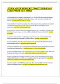 ATI RN Adult Med-Surg Proctored Exam Guide with NGN &ndash; 2024&sol;2025