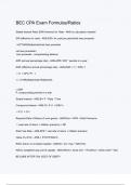 BEC CPA Exam Formulas&lowbar;Ratios &lpar;1&rpar;