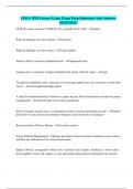 CDFA IPM License Exam Exam Prep Questions And Answers  &lpar;202472025&rpar;