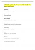 MSN 571 Pharm Midterm Practice Questions &num;1&vert;Complete Questions with A&plus; Graded Answers