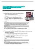 TESTBANK Nursing in Today&rsquo;s Evolving Health Care Environment Black&colon; Professional Nursing&colon; Concepts and Challenges&comma; 10th Edition