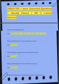 AIRAF FIG &plus; more Answered Questions  &vert; Already Passed &vert; 100 &percnt; Correct  Answers