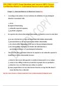 PSY 2200 1-4 KEY Exam Questions and Answers 100&percnt; Correct Verified Best Rated A&plus; Guaranteed Success Latest Update 2024&period;