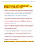 NURS 30020 PEDS Exam 2 Questions And Answers 100&percnt; Correct&sol;Verified -Infant&comma; Child&comma; And Adolescent Nutrition 2024