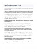 RN FUNDAMENTAL ALL EXAMS  2024&sol;2025 QUESTIONS AND ANSWERS WITH RATIONALE GRADED A&plus; &lpar;ALL BUNDLED HERE&excl;&excl;&excl;&rpar;
