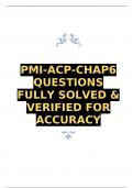 PMI-ACP-Chap6 questions fully solved & verified for accuracy&period;