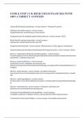 USMLE STEP 2 CK HIGH-YIELD EXAM 2024 WITH 100&percnt; CORRECT ANSWERS