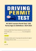 NC DMV Permit Test  Bundle&period; 