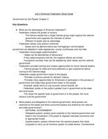 AP US Government Unit 3 Study Guide