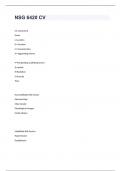 NSG 6420 CV question with 100&percnt; correct answers