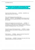 FUNDAMENTALS OF ANATOMY AND PHYSIOLOGY EXAMS COMPILED AS ON IN THIS PACKAGE   