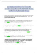 Somatic Symptom Disorders Varcarolis&colon; Essentials of Psychiatric Mental Health Nursing Psychiatric Mental Health Nursing