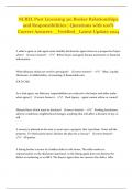 NCREL Post Licensing 301 Broker Relationships and Responsibilities &vert; Questions with 100&percnt; Correct Answers &lowbar;&lowbar;Verified&lowbar;&lowbar;Latest Update 2024