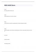 NSG 6420 Derm questions well answered graded A&plus;