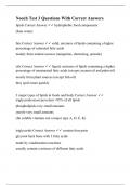 Nooch Test 3 Questions With Correct Answers