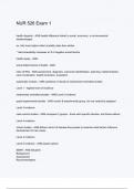 NUR 526 Exam 1 &lpar;1&rpar;