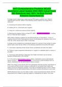 VATI Comprehensive Predictor NCLEX Questions Latest Update 2024-2025 Actual Exam 200 Questions and 100&percnt; Verified Correct Answers Guaranteed A&plus;
